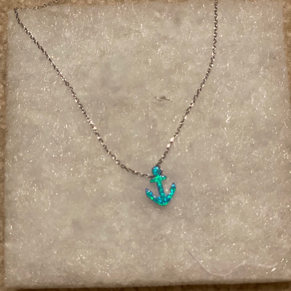 Synthetic Opal necklace